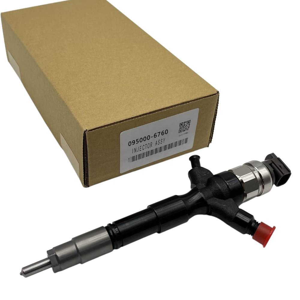 095000-6760 2367030140 Fuel Injector for Toyota Hiace Hilux 1KD-FTV 2KD-FTV D-4D